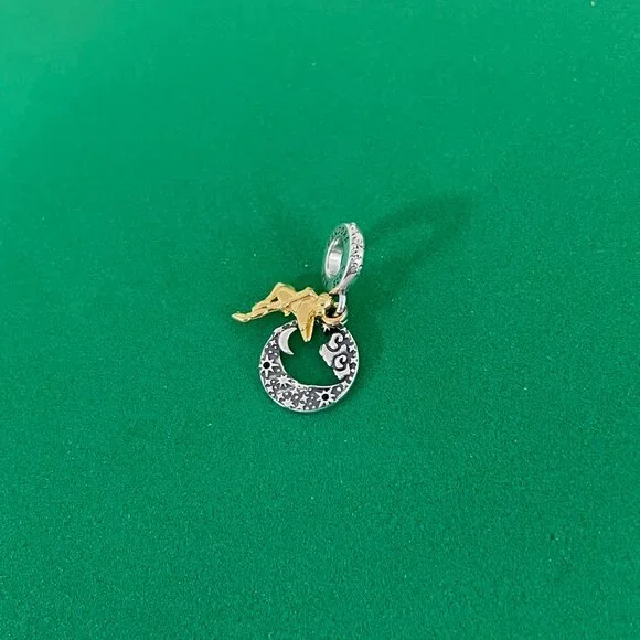 Pandora Disney Tinker Bell Celestial Night Dangle Charm - Picture 2 of 5